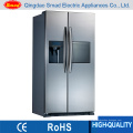 HC-670WE (N) al lado del otro refrigerador sin escarcha